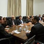 Magistrado Víctor Vivas Vivas asiste a reunión con Osorio Chong 2