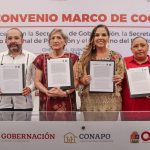 Convenio con CONAPO permitirá mejorar planes y políticas públicas